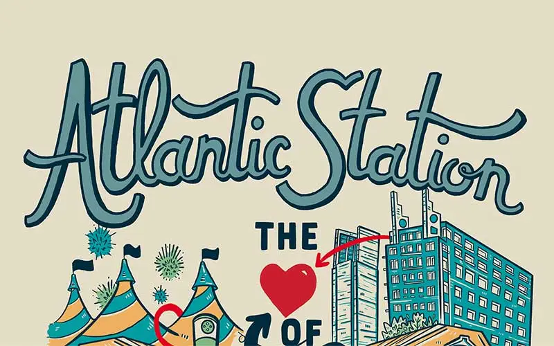 Atlantic Station illustration